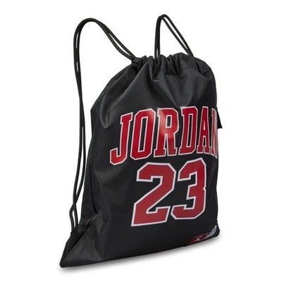 Nike Air Jordan 23 Bulls Jersey Gym Sack Backpack Black / Red