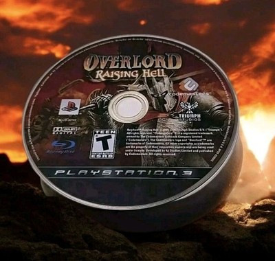 Overlord Raising Hell PS3 Playstation 3 Disc Only VGC Tested Role Playing Game 