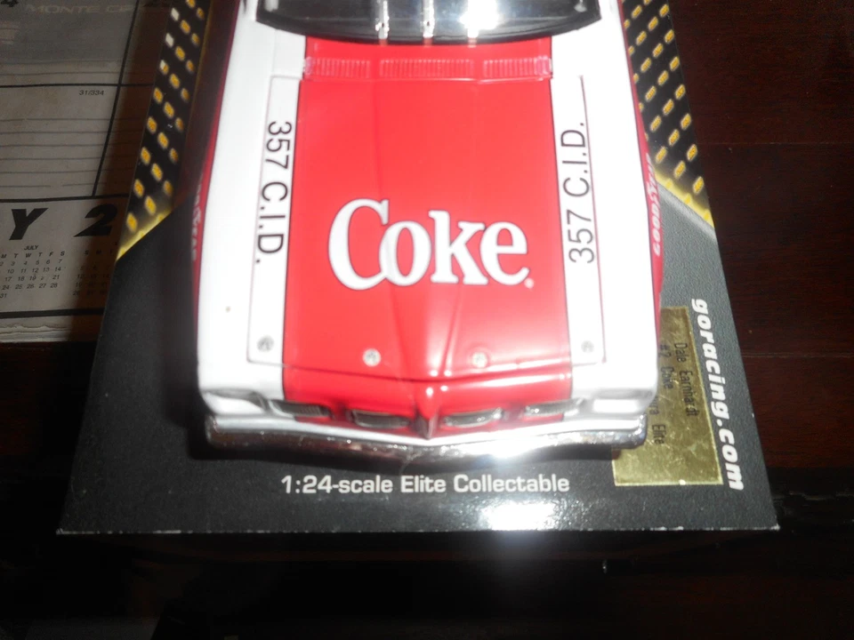 Dale Earnhardt SR. #2 COCA COLA "ELITE" 1980 PONTIAC VENTURA ACCIÓN 1/24 CWCXX XRARA Foto 4 de 4