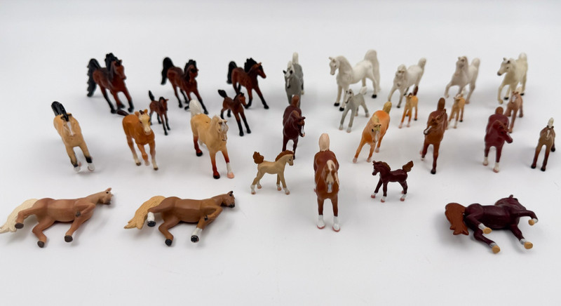Empire Grand Champions Horse Mini & Micro Lot of 28 Figures 1990s 1" to 1.75"