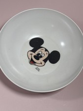 Vintage Walt Disney Productions Mickey Mouse Bowl Melamine Plastic USED