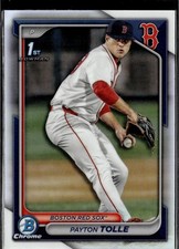 2024 Bowman Draft #BDC-63 Payton Tolle Chrome Refractor
