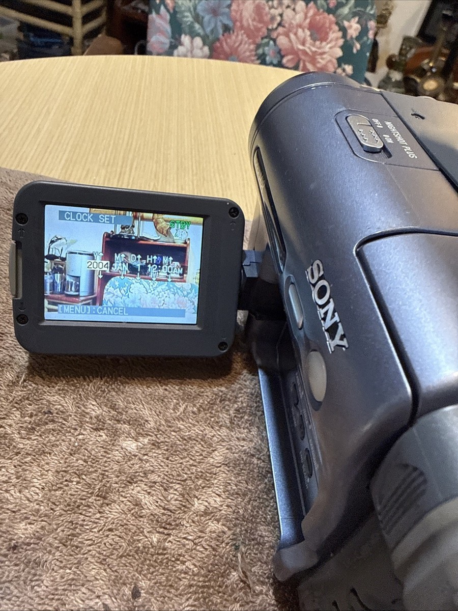 Sony Handycam CCD-TRV128 Hi-8 Analog Camcorder for sale online | eBay