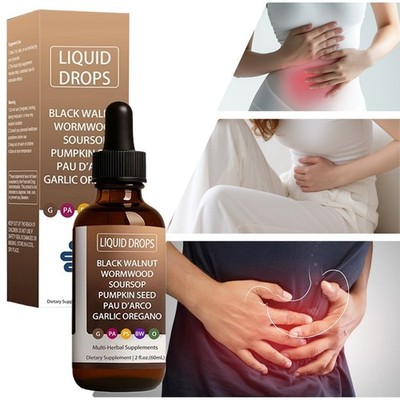 Nutralis Black Walnut Wormwood 60ml Gut Cleanse Digestive Drops Daily