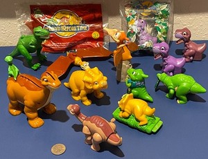 Vintage Land Before Time 1997 Burger King 2003 Wendy's Toys - NEW or USED