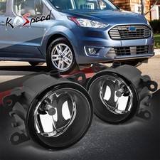 Clear Lens Front Bumper Fog Lights for 05-22 Ford Mustang/Focus/Transit Connect