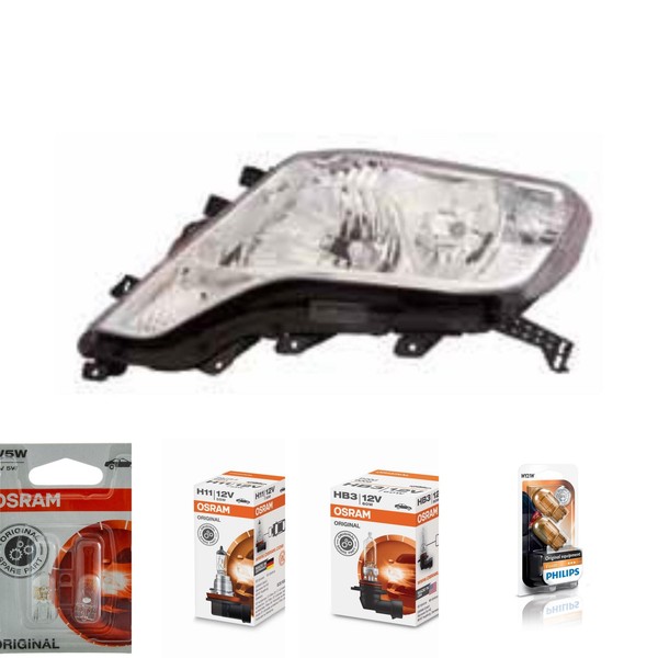 Halogen Scheinwerfer Rechts H11 FüR Toyota Land Cruiser Prado Inklusive Lampen-image