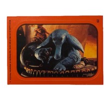 Excellent: Vintage 1983 topps Star Wars: Return of the Jedi Stickers Max Rebo