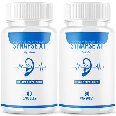 (2 Pack) Synapse XT Tinnitus Capsules SynapseXT Hearing & Brain Health (120 ct)