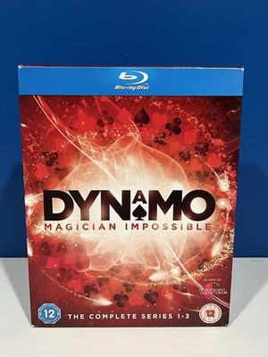 DYNAMO Magician Impossible REGION B BLU-RAY 3-Disc BOX SET Complete Series !