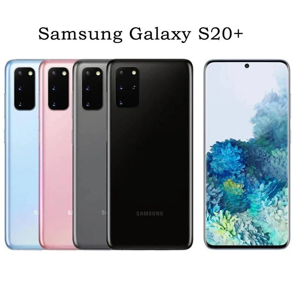 NUEVO-Sellado Samsung Galaxy S20+ PLUS 5G SM-G986U 128GB GSM+CDMA Completamente Desbloqueado EE. UU. Foto 3 de 4