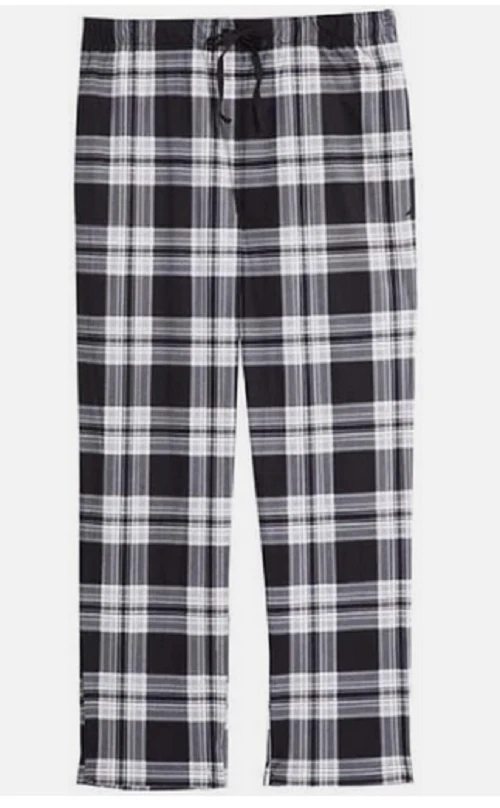 Pantalones para dormir Nautica de vellón súper suaves a cuadros 1 solo (negro/blanco XXL) NUEVOS CON ETIQUETAS Foto 2 de 2