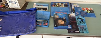 PADI Open Water Diver Kit OW Diver Manual And Dive Planner With Other Materials