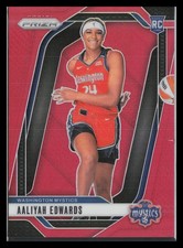 Aaliyah Edwards 2024 Panini Prizm WNBA #142 Red Prizms #/299
