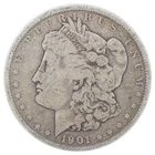 1901-O Morgan Silver Dollar $1 Good/VG Circulated New Orleans 90% Silver