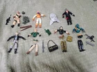 lot of 7 Vtg 80's & 90's GI Joe figures Distro, Range Viper, Ambush, Flint, +++
