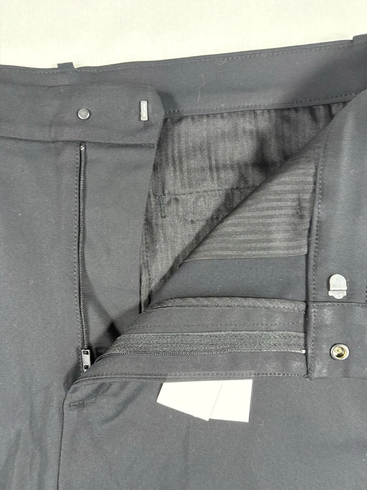 Pantalones Cortos Calvin Klein Para Hombre 36 Negros Árbitro Elastizados Preppy Golf Calce Clásico Nuevos con Etiquetas Foto 2 de 4
