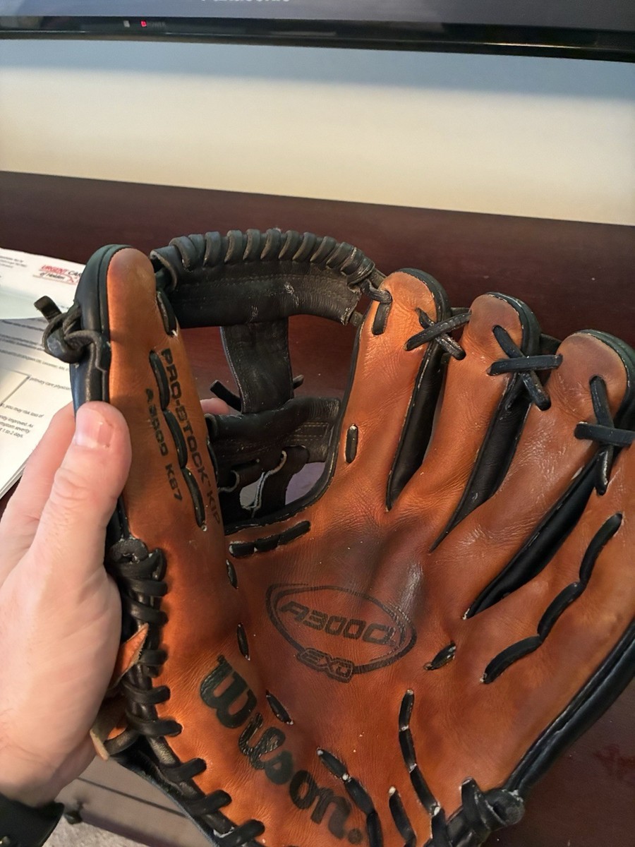 Wilson A3000 Pro Stock EXO Tech K87 Kip Leather Baseball Glove