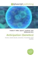 Frederic P. Miller (U. A.) | Anticipation (Genetics) | Taschenbuch | Englisch