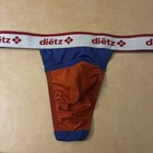 dietz mens bravo Blue & Red Thong M new  — photo 3