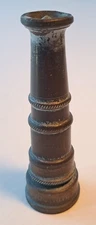 Vintage JUSTRITE Heavy Solid Brass Water Hose Nozzle
