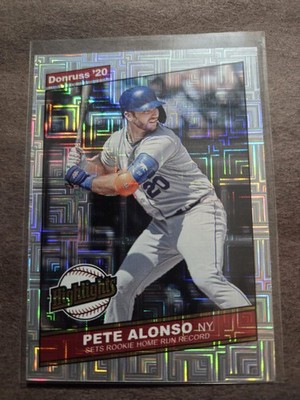 2020 Panini Donruss - Highlights Pete Alonso #H-4 Vector