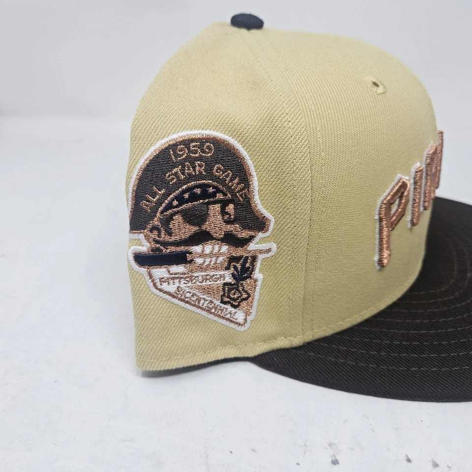 New Era 59FIFTY MLB Pittsburgh Pirates 1959 All Star Game Patch - Size 7 5/8 - Image 3 of 4