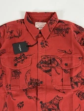 Filson Vintage Wash Alaskan Guide  Shirt Men’s Large Yukon Route  NWT. RARE