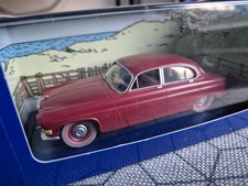 Voiture Tintin ATLAS 1/43 La Jaguar du Docteur Muller - l'ile noire