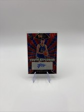 2024-25 Select Quinten Post Red Flash Prizm Youth Explosion Rookie Auto #/99