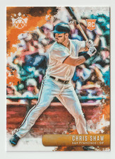 2019 Diamond Kings Baseball #68 Chris Shaw RC - San Francisco Giants