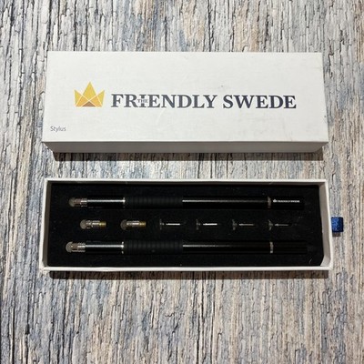 The Friendly Swede 3-in-1 Stylus & Kugelschreiber schwarz, verpackt & nie benutzt