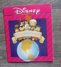 1990 Read a long Disney "it's a small world'  *BOOK ONLY*