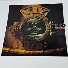 Kix Hit Wire Record Store Promo Poster Flat 12.25x12.25” DS 1991 Band