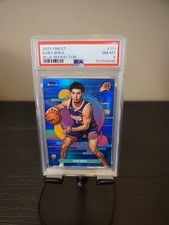 Koby Brea 2025-26 Topps Finest /250 Sky Blue Refractor 'PSA 8 Rookie RC  Suns