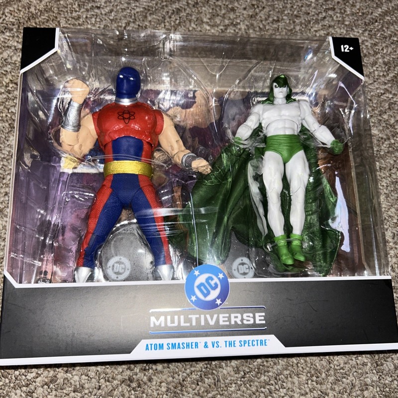 McFarlane Toys JSA Black Vengeance DC Multiverse Atom Smasher vs The Spectre
