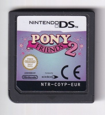 Pony Friends 2 Nintendo DS Spiel Nur Modul Loose Simulation Pferde Gebraucht