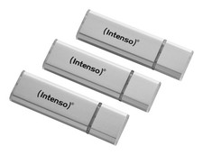 Intenso 3521483 CHIAVETTA 32GB SILVER USB 2.0 3PZ.