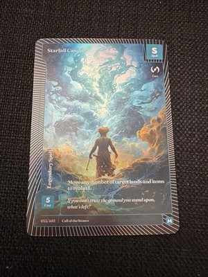 Wonders of the First Starfall Cascade MYTHIC Classic Foil Call Of The Stones
