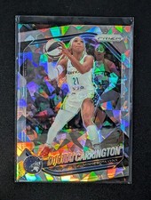 Dijonai Carrington 2025 Panini Prizm WNBA Cracked Ice Prizm - #9 Minnesota Lynx