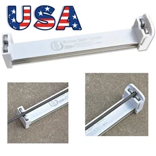 Archery Arrows Straightness Tester Aluminum Silver Hunting Shooting Accessories