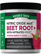 Beet Root Powder | 7.73 oz | Nitric Oxide Supplement for Men and Women | Vega...