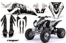 ATV Graphic Quad Decals Stickers For Kawasaki KFX450R 2008-2015 REAPER W