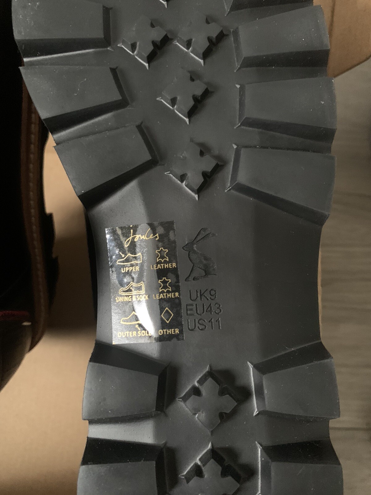 Joules mens boots Size 9 UK eBay