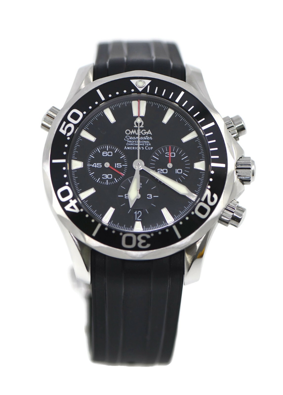 Omega Seamaster Americas Cup Stainless Steel Watch 2894.52.91