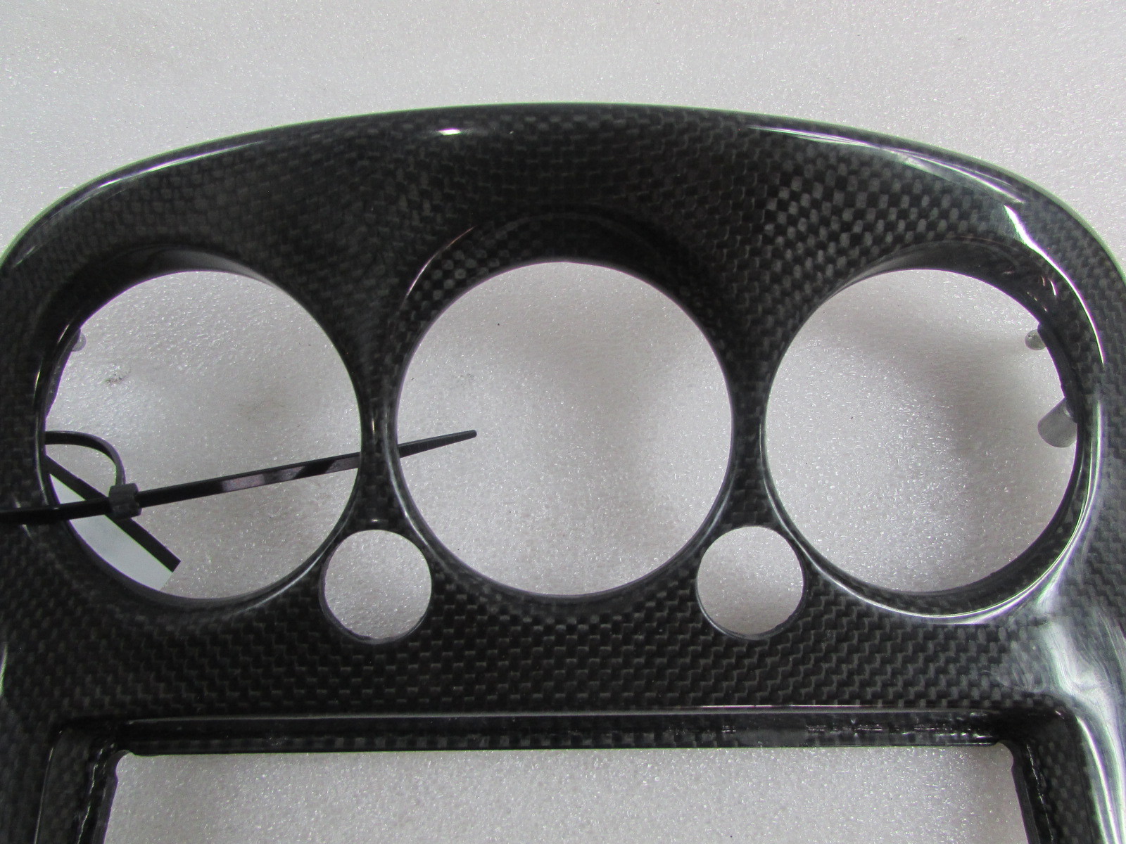 Maserati Gransport, Climate Control Dash Bezel, Carbon Fiber Used, P/N 68325400