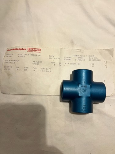 New fitting with Bell pick tag P/N AN937D12