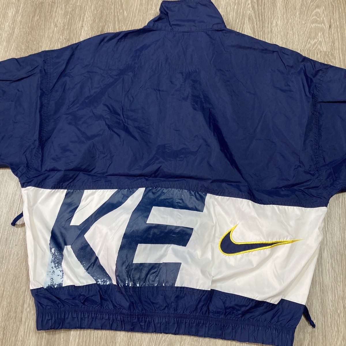 ジャケット・アウター 00s OLD NIKE swoosh logo nylon jacket Vintage 90s Nike Swoosh Logo Nylon Track Jacket Mens Size M