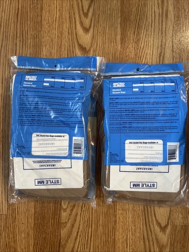 DVC Eureka Micro Lined Mighty Mite Vacuum Bags Type MM - 20 Bags (2 Pks of 10) - Picture 2 of 4