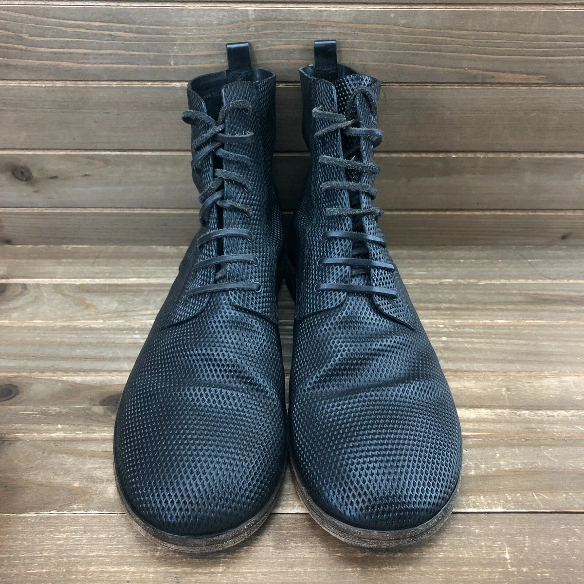 Marsèll lace-up leather boots - Black